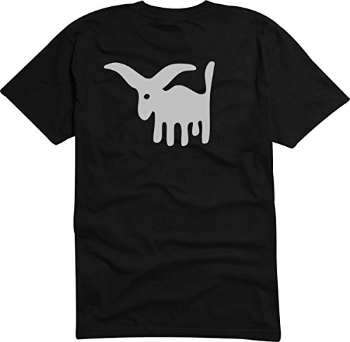 T-Shirt - Camiseta D998 Hombre negro con la impresión en color Color de la opción XXL - diseño cómico / gráfico logo / minimalistas Tribal iconoe horóscopo animalcírculo signo Capricornio