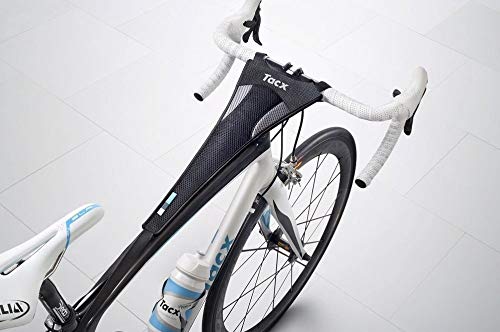 Tacx - Cubierta de sudor para bicicleta, Negro, Talla única