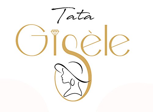 Tata Gisèle © - Collar de plata 925/000 rodiada, 2 filas, colgantes redondos y barra vertical