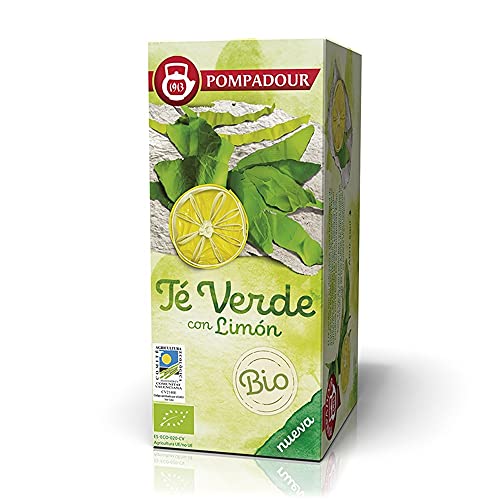 Té Verde con Limón Bio 18 bolsitas 27g