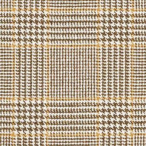 Tela para abrigos Mezcla de lana Príncipe de Gales – arena — Mercancia al metro a partir de 0,5m — para coser de Abrigos y Chaquetas