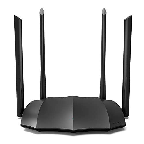 Tenda AC8 Gigabit Dual Band Router - AC1200 Router Inalámbrico Admite Acceso de Ancho de Banda de hasta 1000 Mbps, IPV6, Mu-MiMo, WPS, VPN