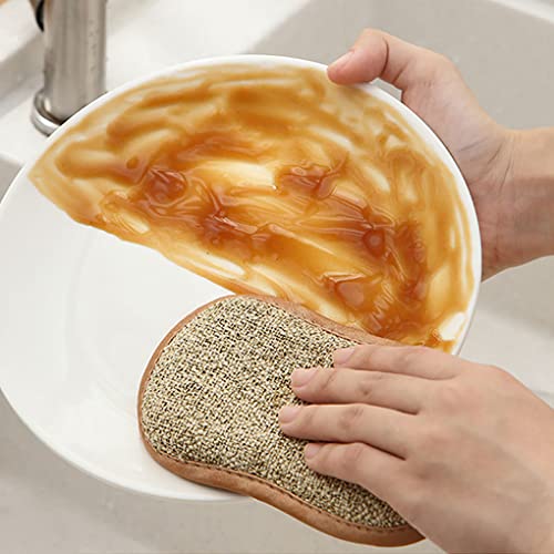 teng hong hui 5 Piezas de espueros espantosos absorbentes borrar Almohadillas de Limpieza rápido Trapos de Secado Fregar Lavado de Lavado Toallas Platos baño Aleatorio Color
