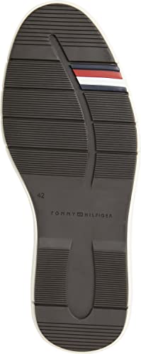 Tommy Hilfiger Zapato híbrido de Cuero, Zapatillas Hombre, Brown, 44 EU