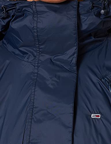 Tommy Jeans TJW Solid Windbreaker, Cortavientos para Mujer, Azul (Twilight Navy), XXS