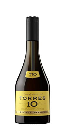 TORRES BRANDY 10, Brandy - 3 botellas de 70 cl, Total: 2100 ml