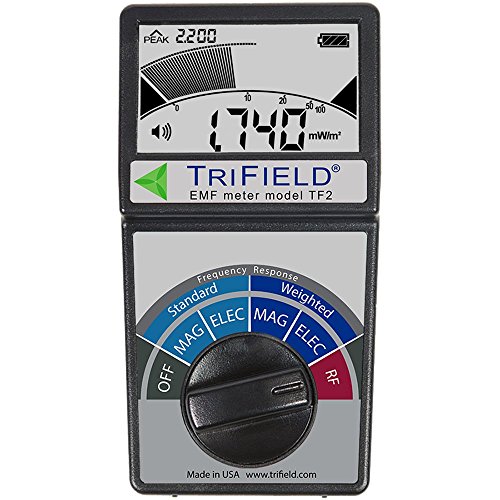 Trifield TF2 campo electromagnético EMF metro