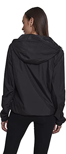 Urban Classics Pull Over Windbreaker Chaqueta para Mujer, Negro (Black 00007), L