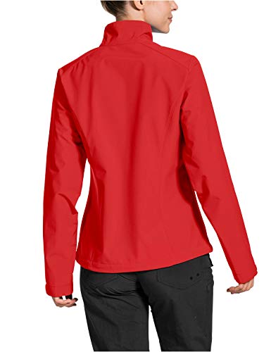 VAUDE Hurricane Jacket IV - Chaqueta para Mujer, Mujer, Chaqueta, 41309, Rojo Marte, 34