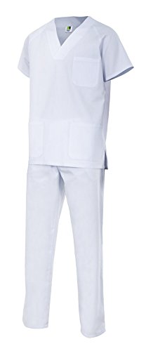 Velilla 800/C7/T0 Conjunto pijama, Blanco