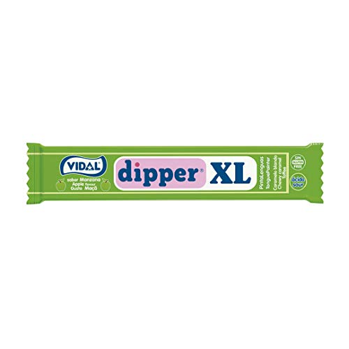 Vidal Dipper Xl – Golosinas, Manzana, 1050 Gramos, 100 Unidades
