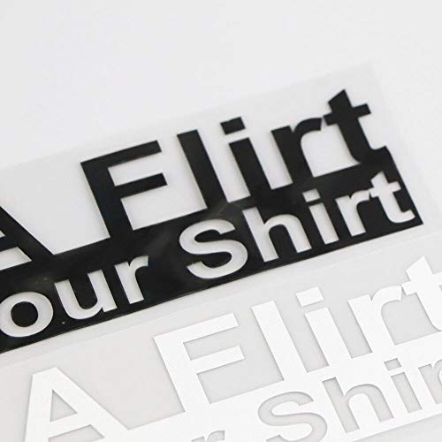 WAXY 17,4 CM * 4,4 CM Sea un Filrt Lift Your Shirt Divertido para Ventana de Carro Pegatina Vinilo Accesorios de Estilo de Coche Negro/Plata 4A-0194 Plata