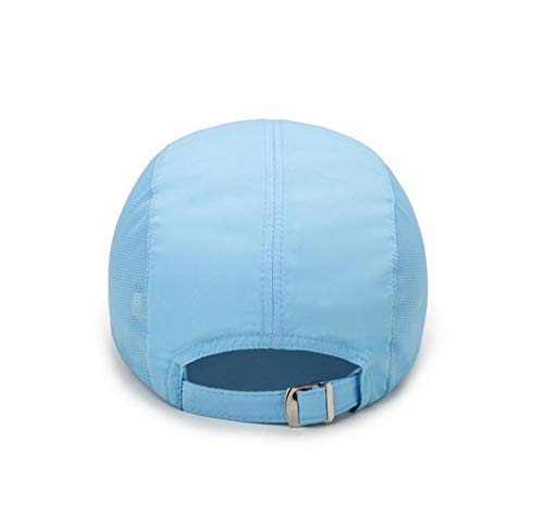 XibeiTrade Sombrero de sol transpirable para hombre de verano al aire libre de secado rápido para mujer, Negro, Medium