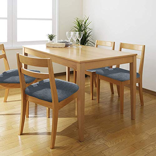 Yikko Fundas de asiento elásticas de spandex para sillas, lavables, para sillas de oficina, sillas de comedor, bar, decoración de bodas (gris)