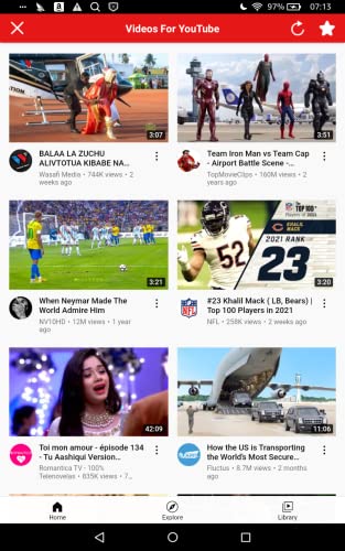 YouTube - Movies,NFL,NBA,MLB...