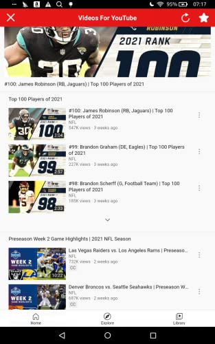 YouTube - Movies,NFL,NBA,MLB...