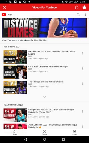 YouTube - Movies,NFL,NBA,MLB...