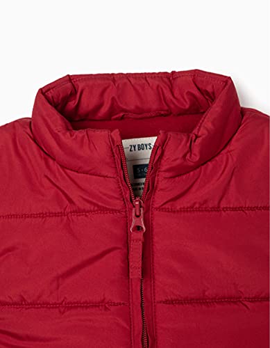 ZIPPY ZB0101_488_4 Chaleco, Rojo, Regular Chicos