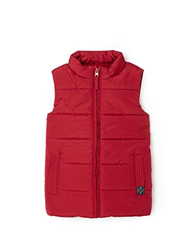 ZIPPY ZB0101_488_4 Chaleco, Rojo, Regular Chicos